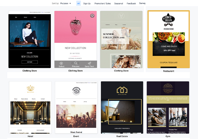 Template collection by LandingPageEditor